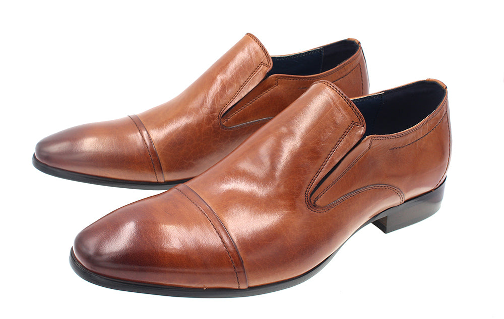 MARTINO BROWN LEATHER SHOE