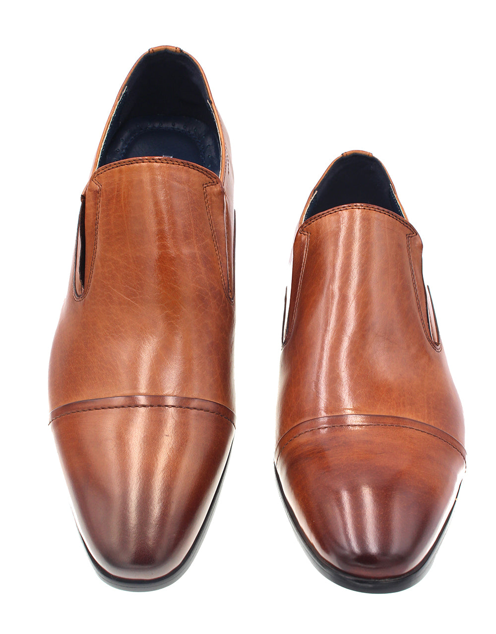 MARTINO BROWN LEATHER SHOE