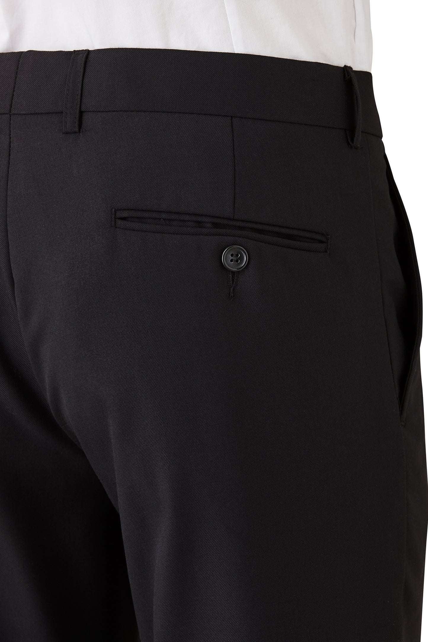 UBERSTONE SLIM FIT BLACK JACK TROUSERS