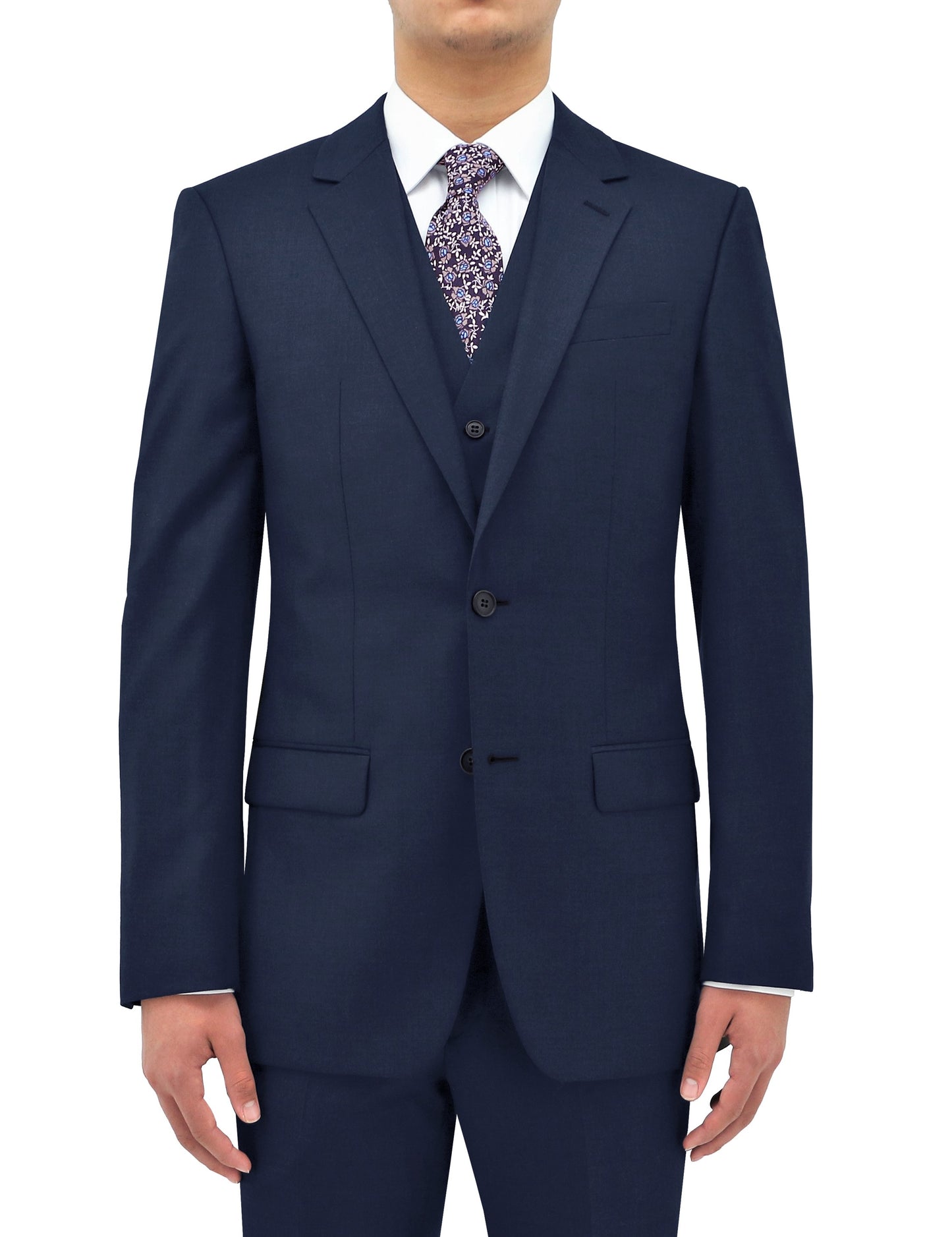 DANIEL HECHTER SLIM FIT SHAPE NAVY SUIT