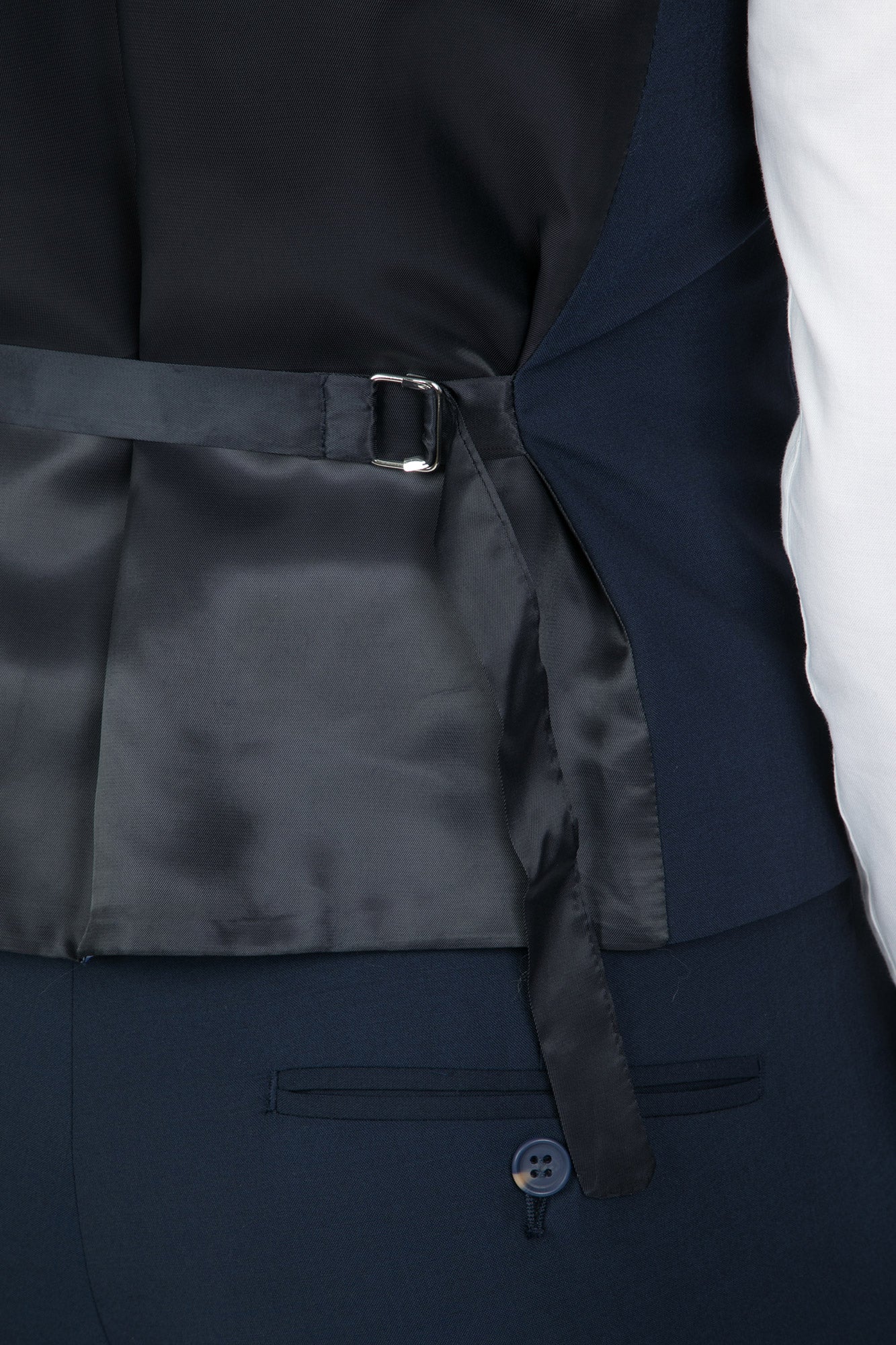 UBERSTONE SLIM FIT NAVY TOM VEST