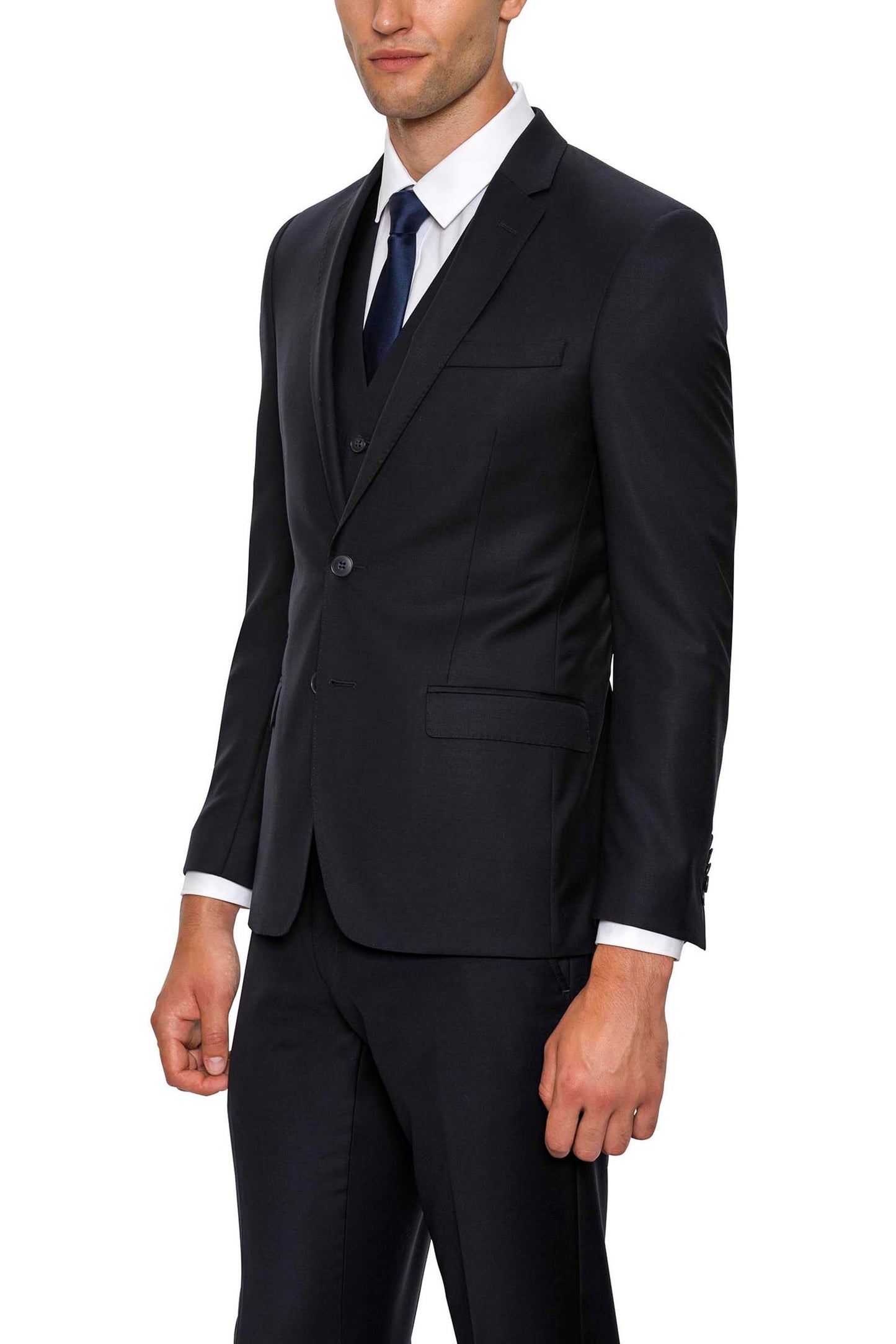 GIBSON SLIM FIT NAVY BREEZE SUIT
