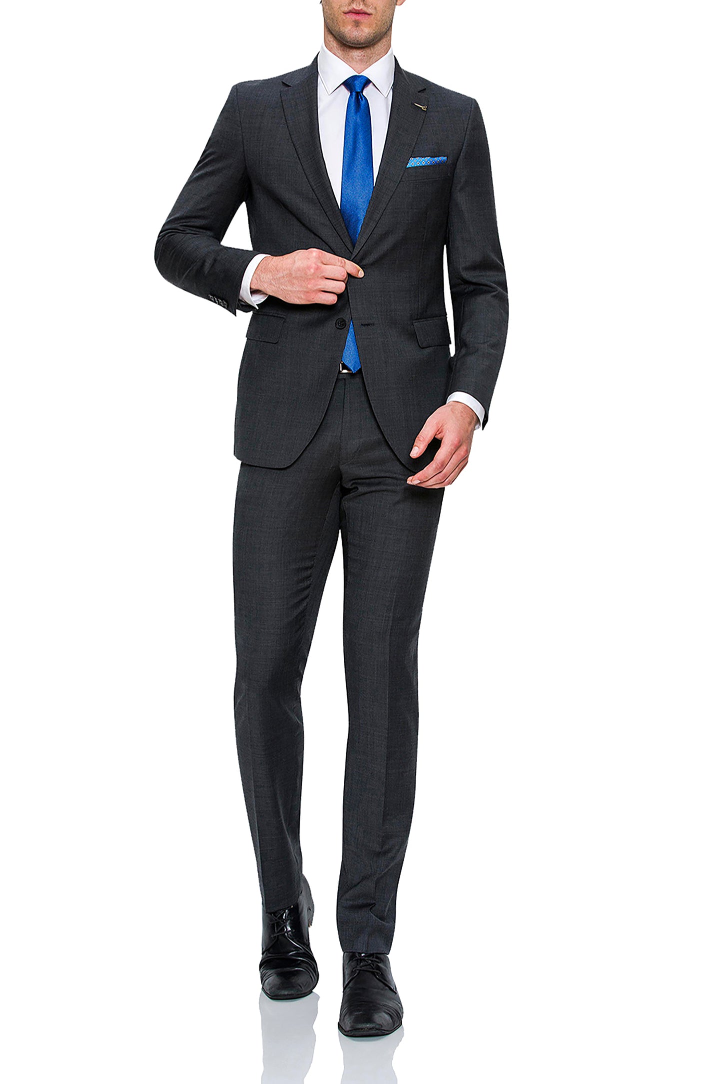 JOE BLACK SERGEANT SLIM FIT CHARCOAL SUIT