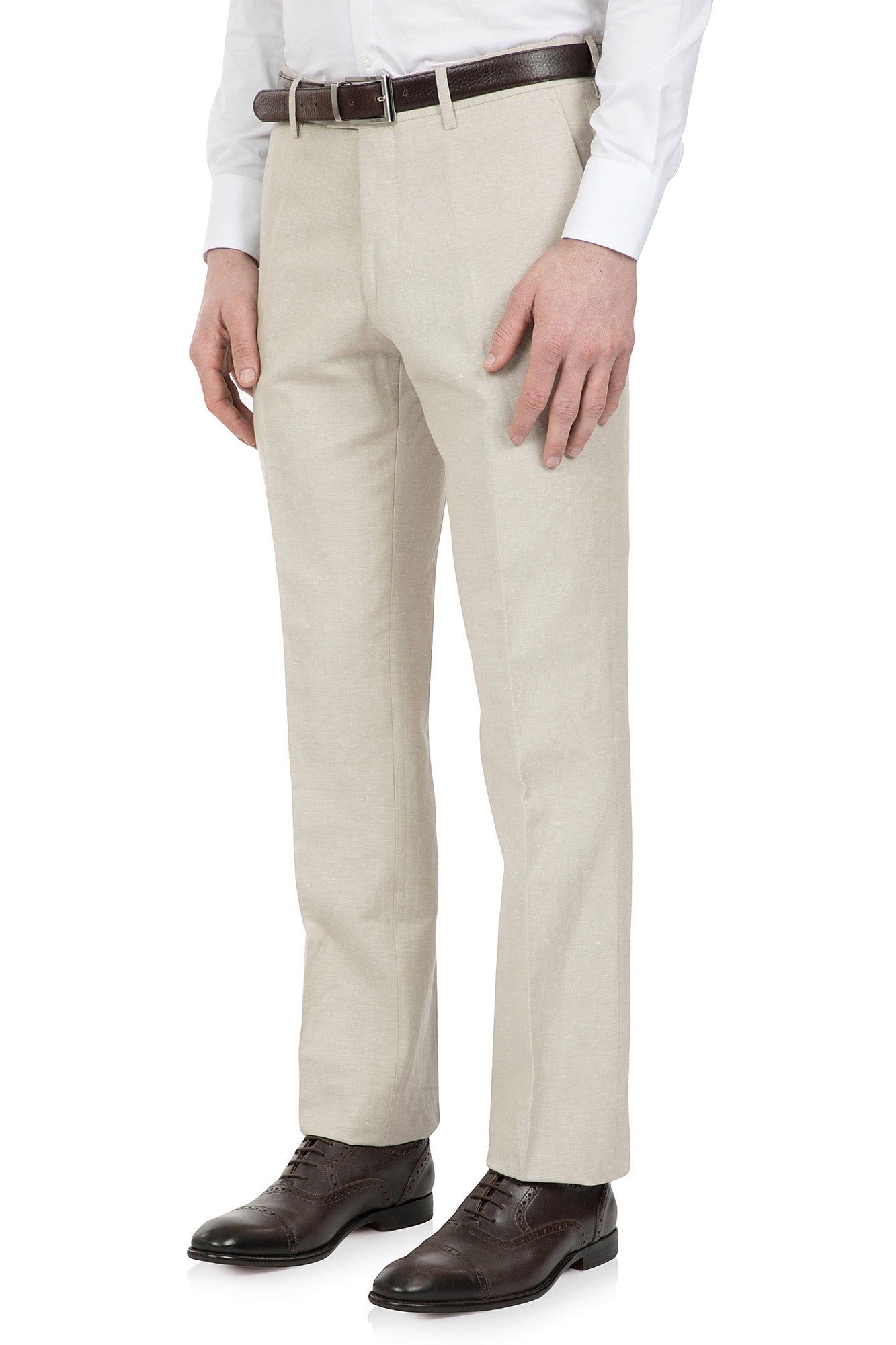UBERSTONE SAND SLIM FIT LOUIS SUIT