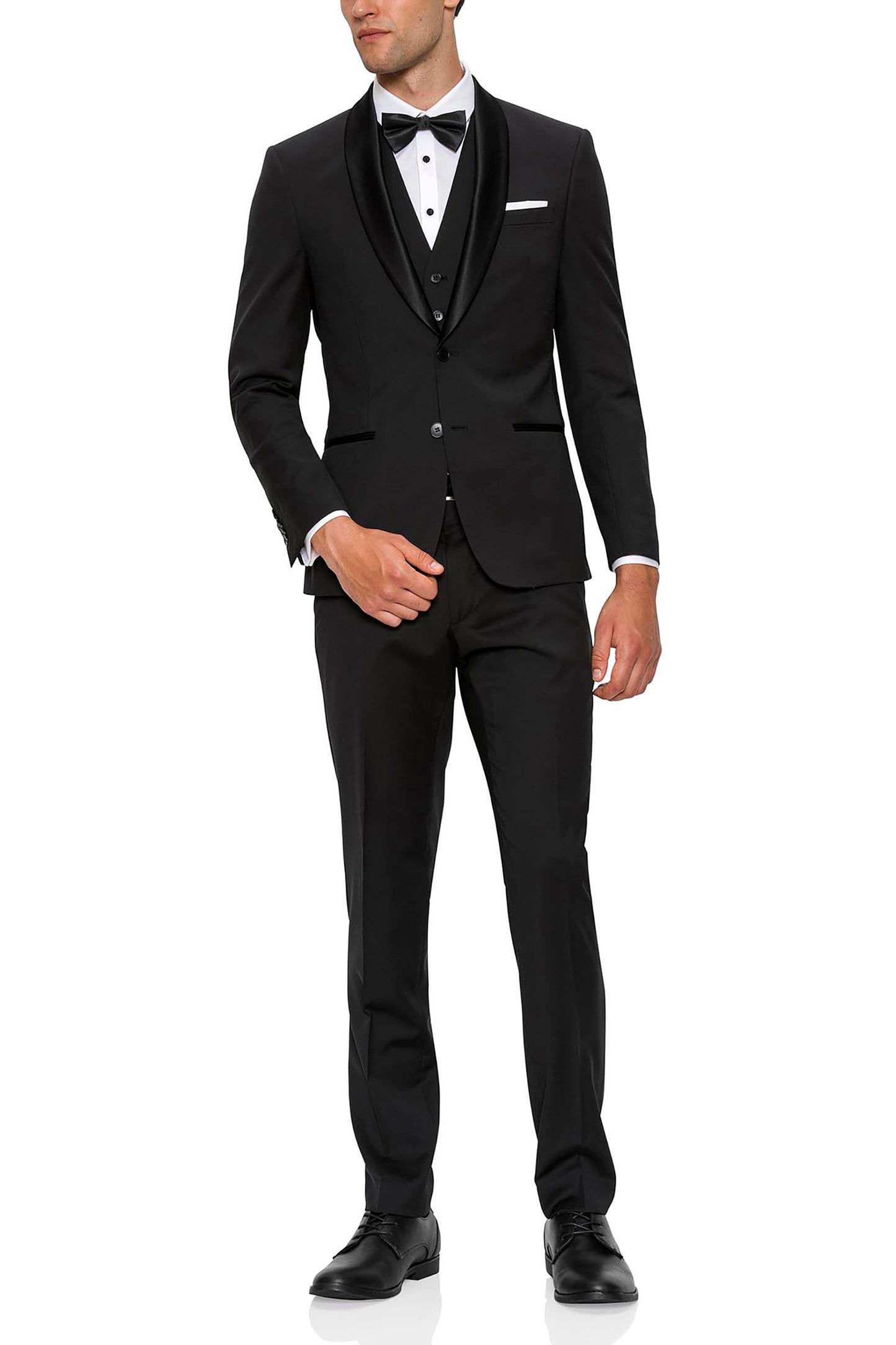 GIBSON SLIM FIT BLACK SPECTRE TUXEDO