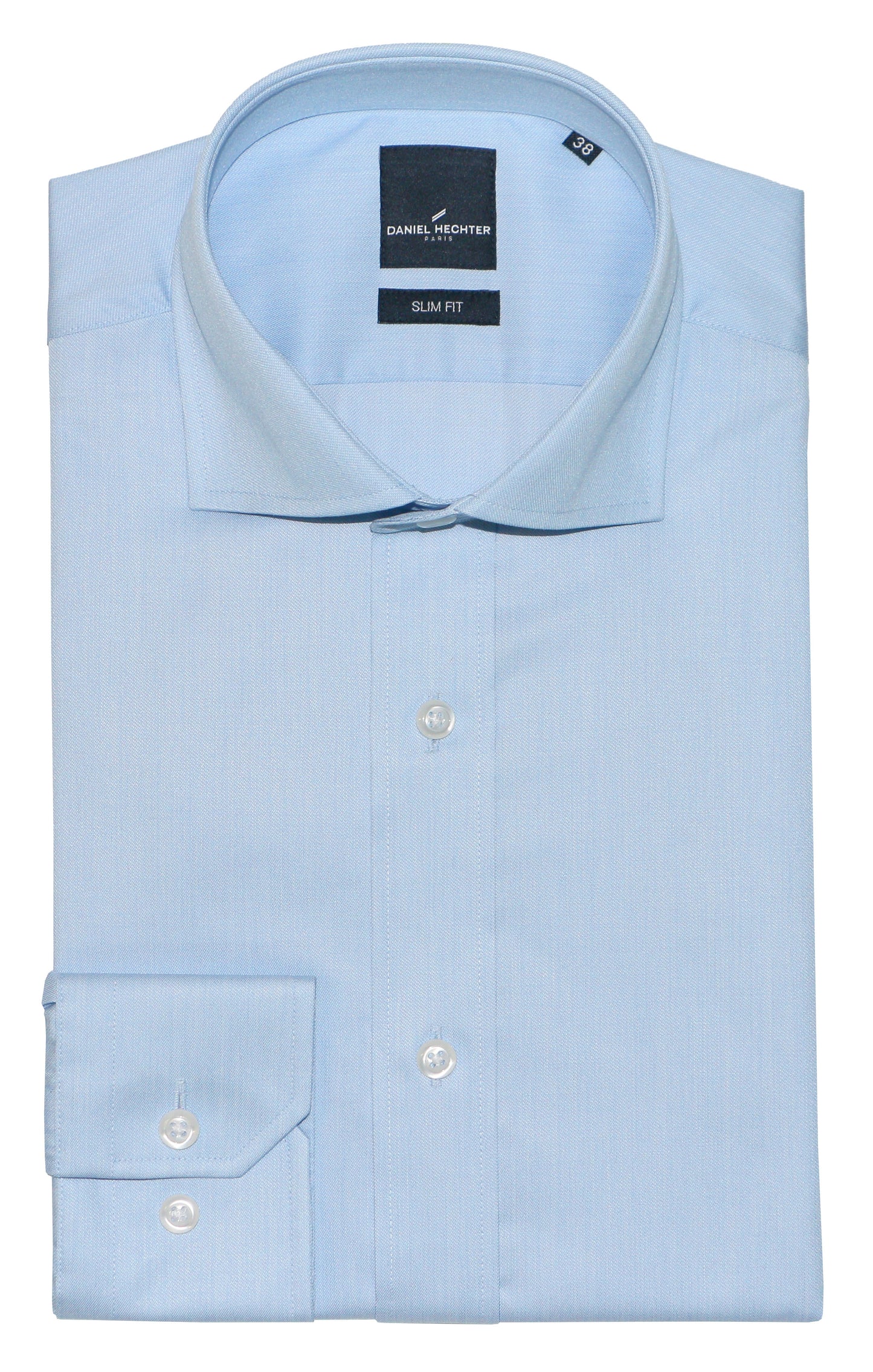DANIEL HECHTER SLIM FIT JACQUE BUSINESS BLUE SHIRT