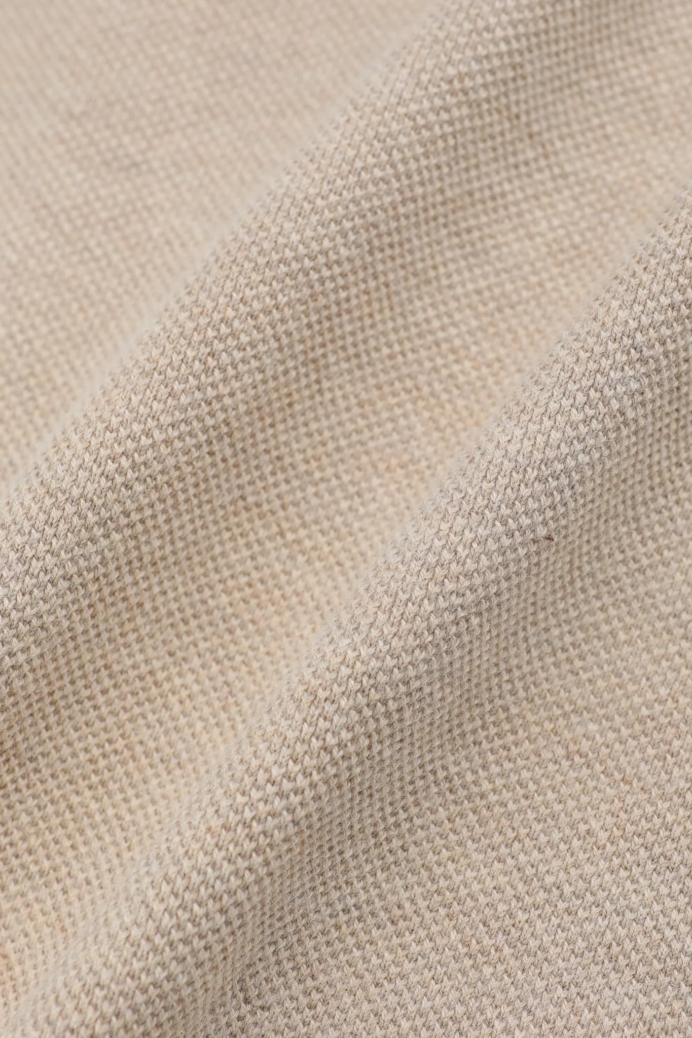 WHEAT KNIT POLO SHIRT – JAMES HARPER