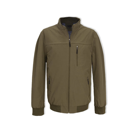 Marco Casual Zip Jacket – Khaki