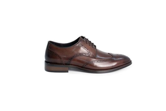 DIROTTA ITALIA NORMANBY BROWN BROGUE SHOES