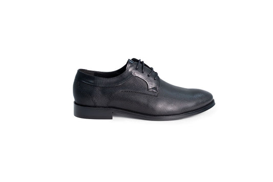 DIROTTA ITALIA NAPOLI BLACK OXFORD SHOES