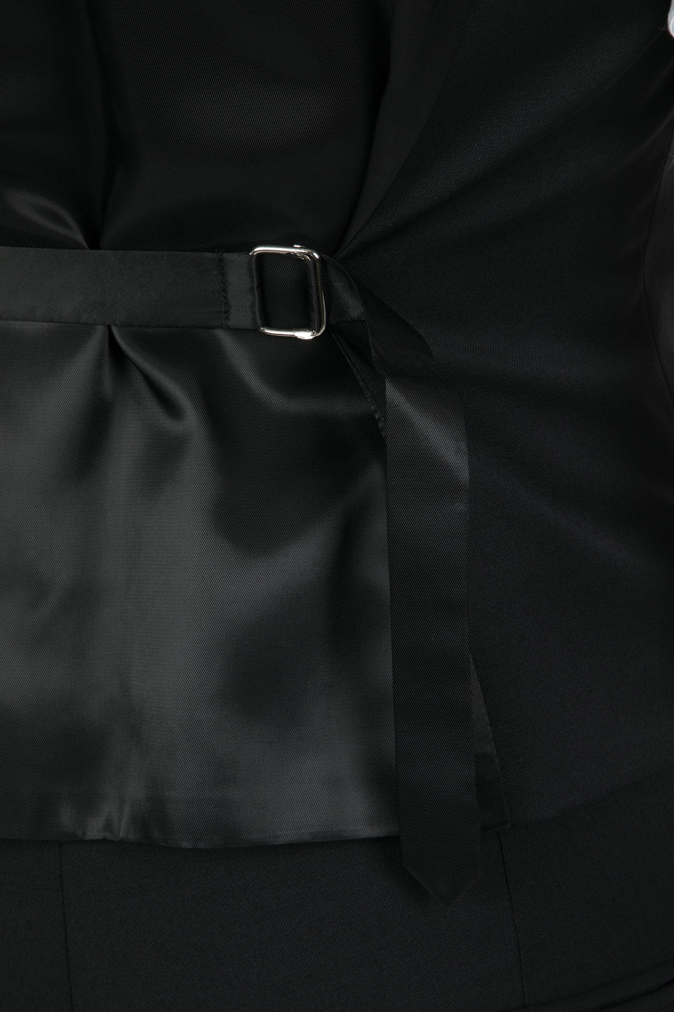 UBERSTONE SLIM FIT BLACK TOM VEST