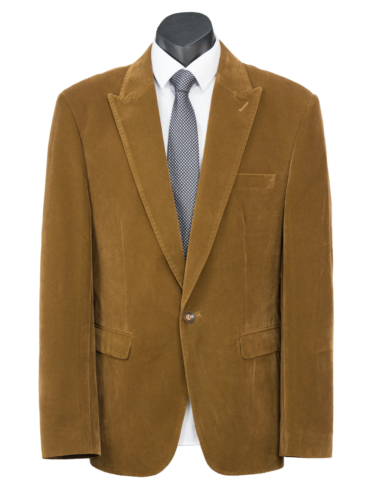 TAN VELVET JACKET
