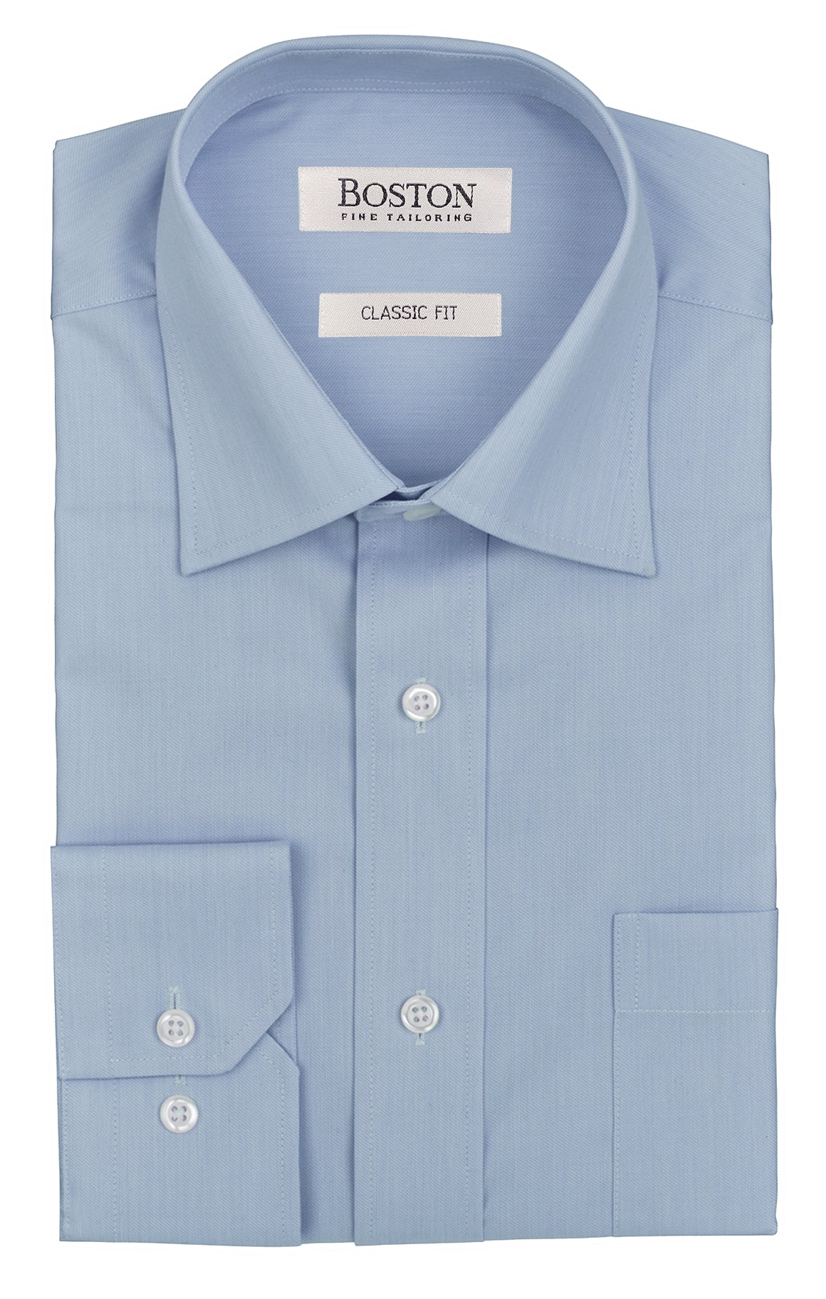 BOSTON CLASSIC BROOKE BUSINESS SHIRT - BLUE