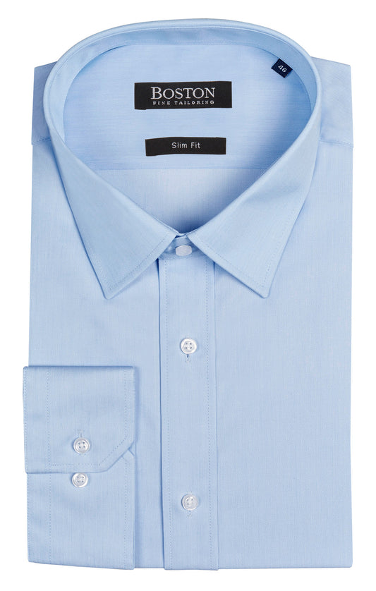 BOSTON SLIM FIT LIBERTY BUSINESS SHIRT BLUE