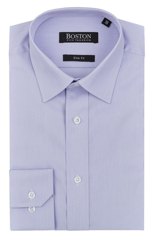 BOSTON SLIM FIT LIBERTY BUSINESS SHIRT LILAC