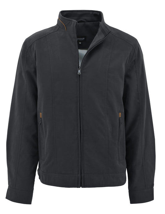 BOSTON CLASSIC FIT MOSS JACKET BLACK