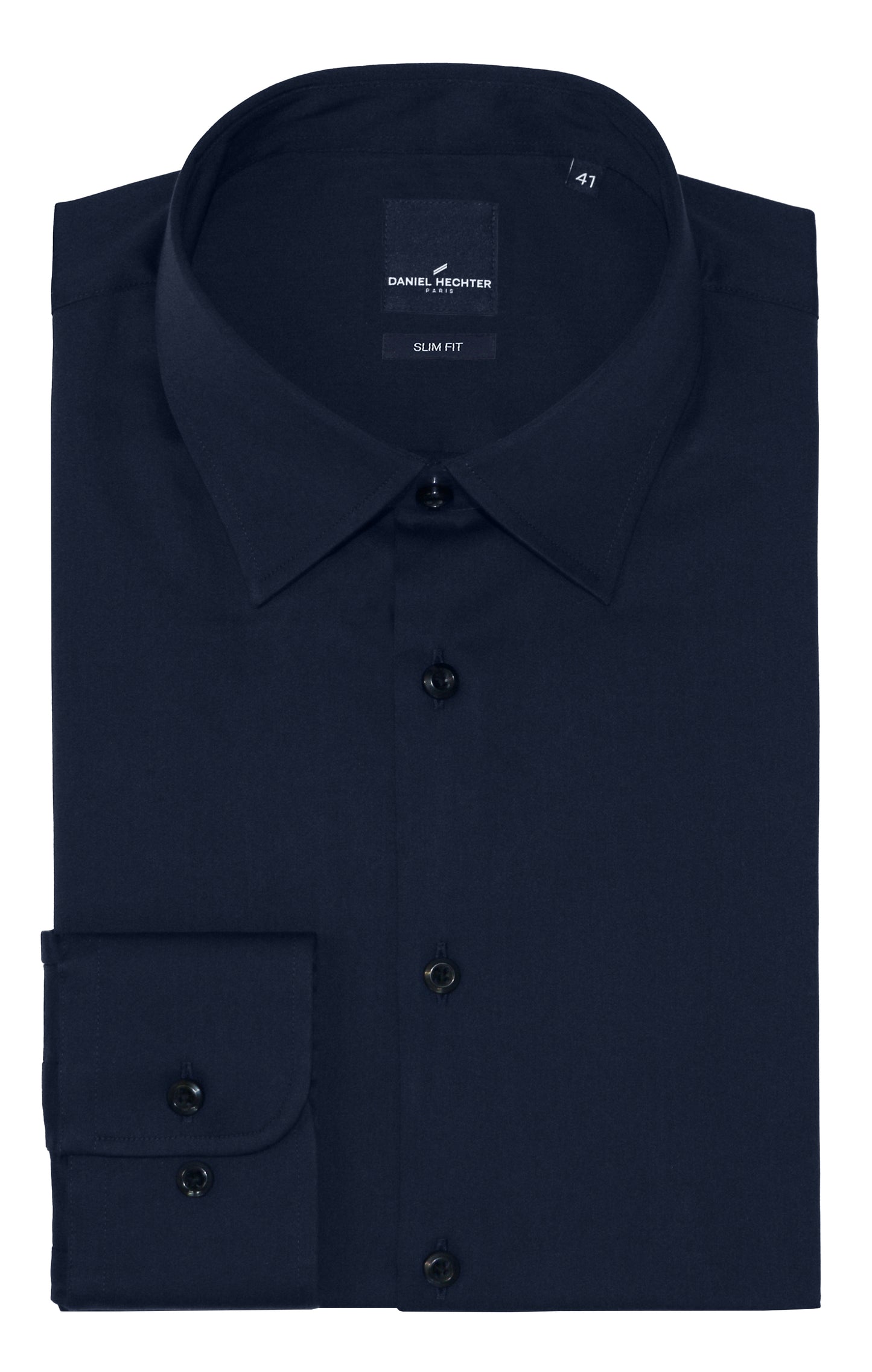DANIEL HECHTER SLIM FIT FRANCO NAVY BUSINESS SHIRT
