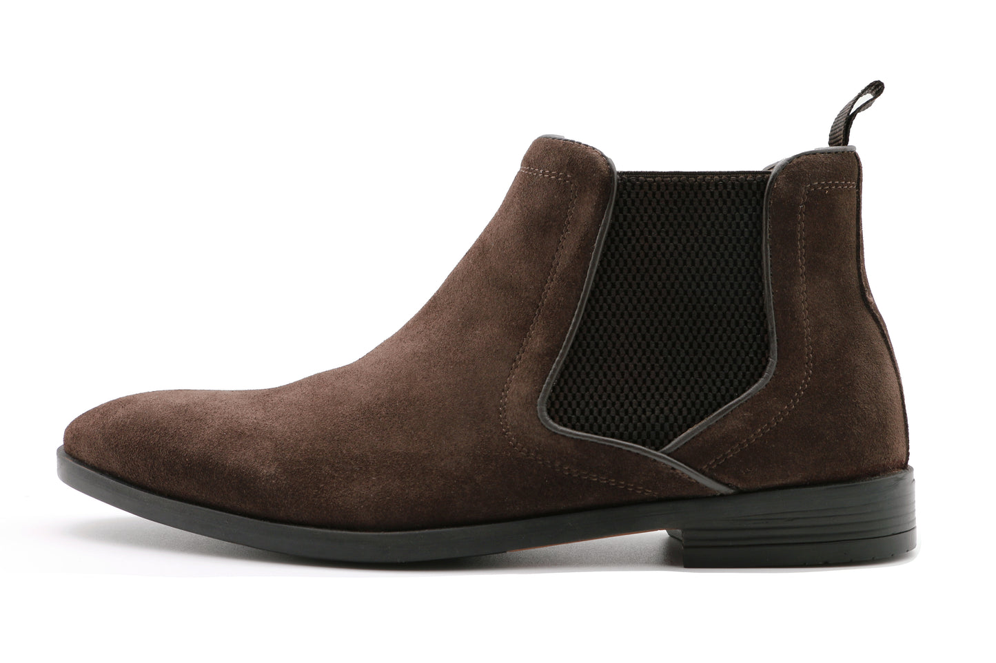 Anton Chocolate Suede Chelsea Boot