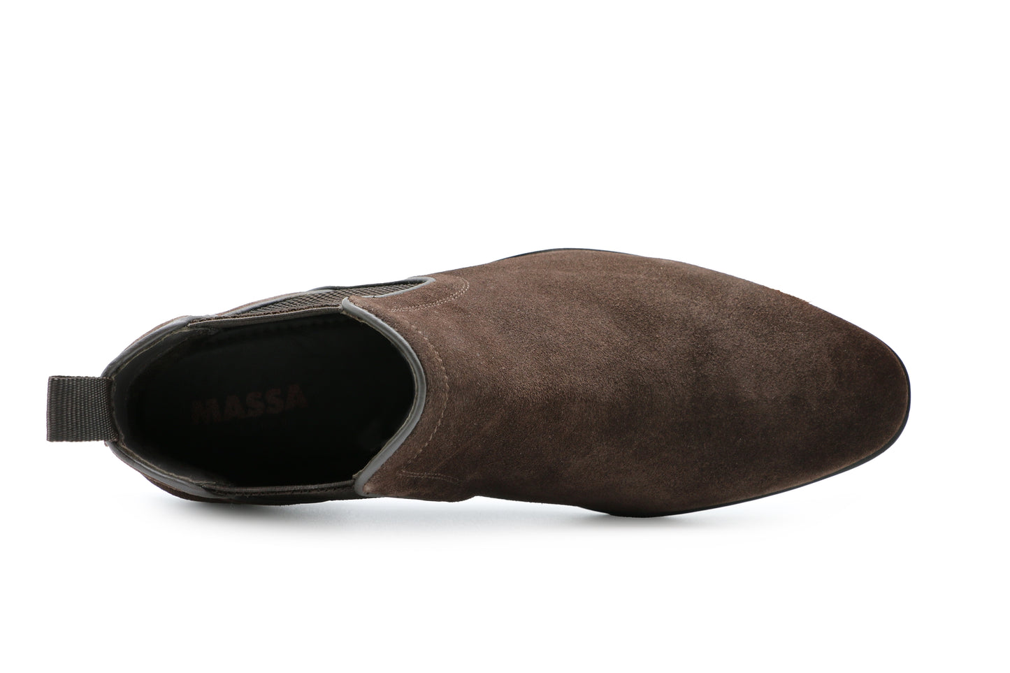 Anton Chocolate Suede Chelsea Boot