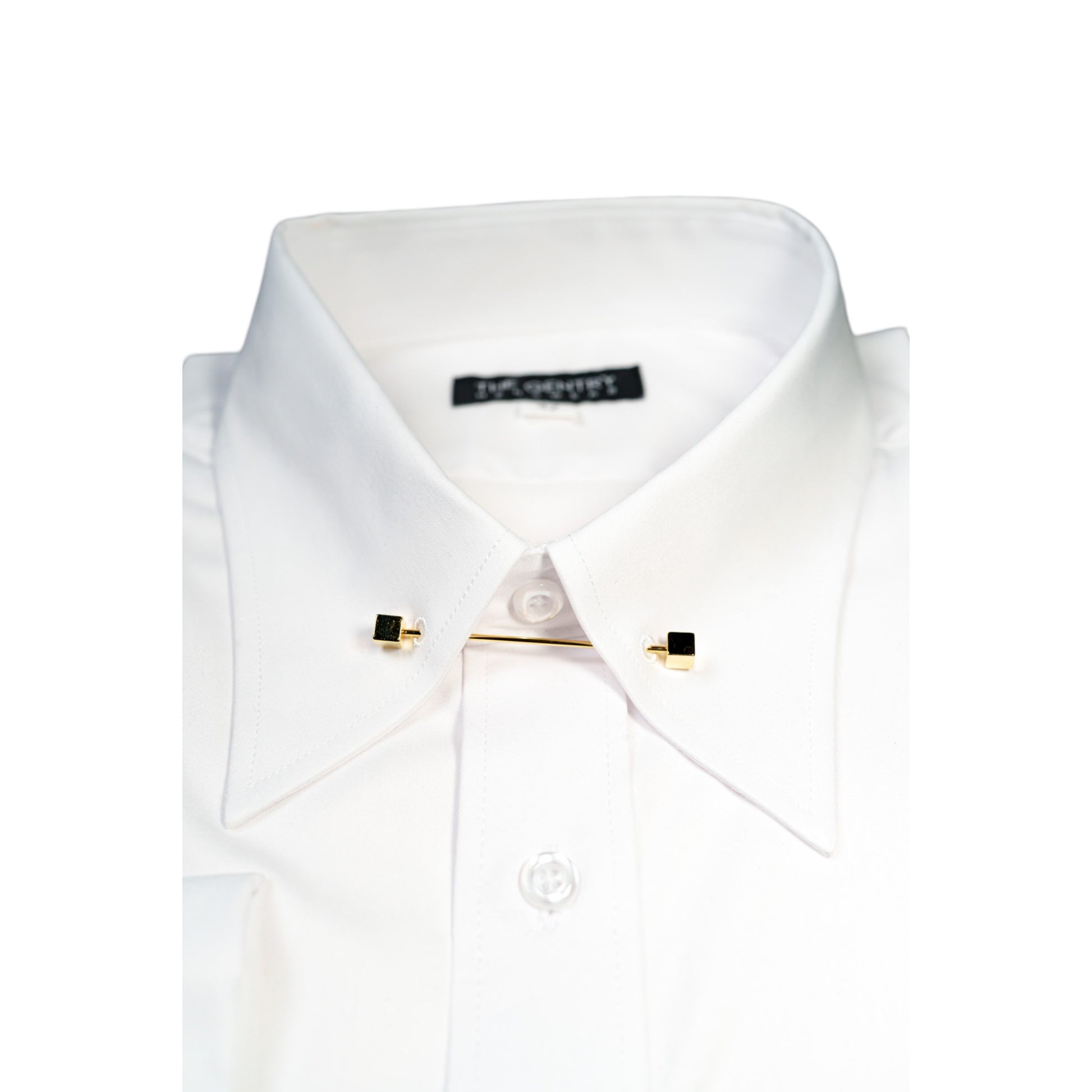 TGM POINT COLLAR DRESS SHIRT WITH COLLAR BAR LOOP TGM POINT COLLAR DRESS SHIRT WITH COLLAR BAR LOOP