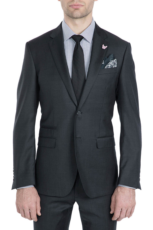 GIBSON SLIM FIT BETA SUIT - CHARCOAL