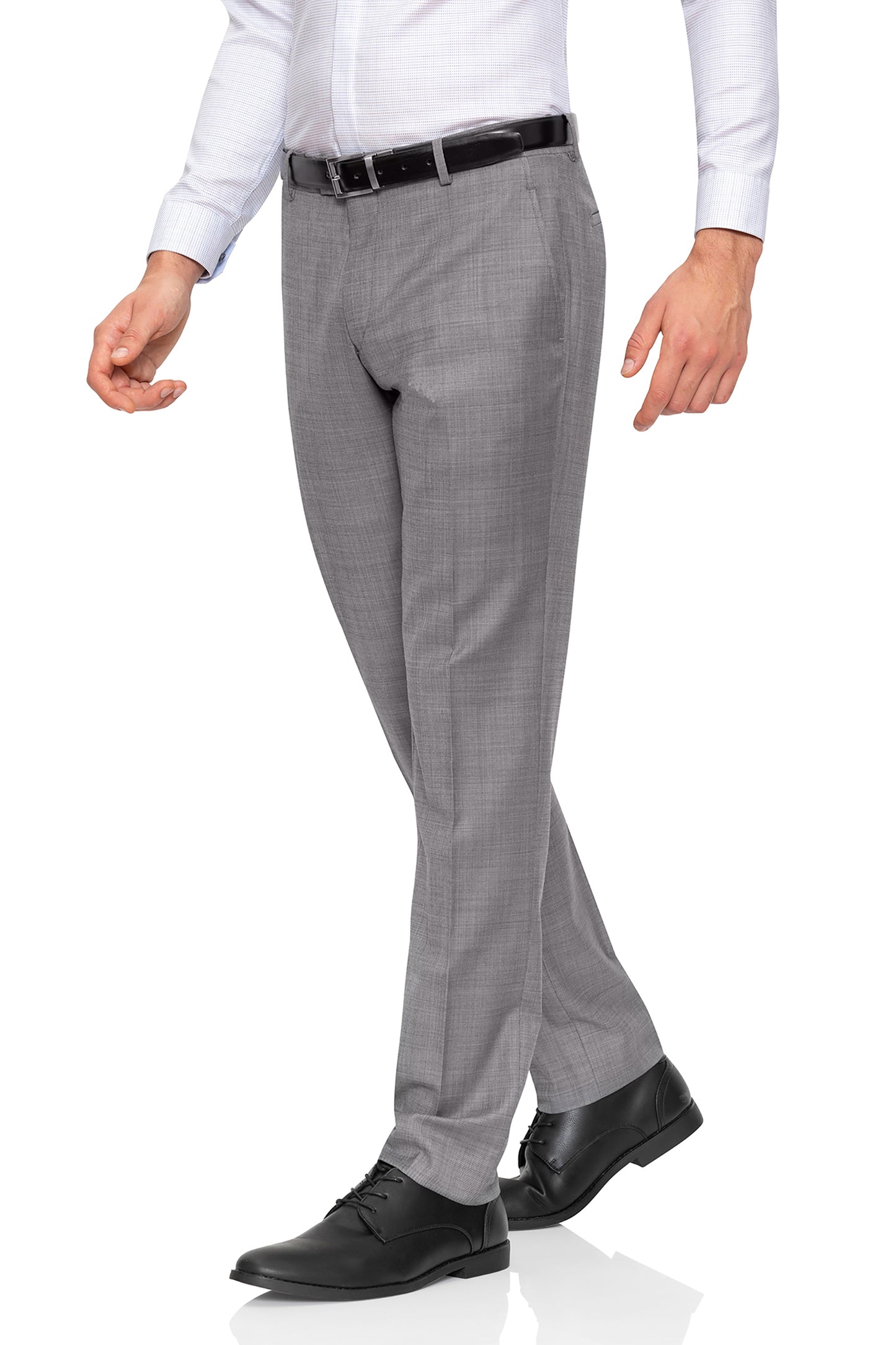 GIBSON SLIM FIT GREY CAPER TROUSER