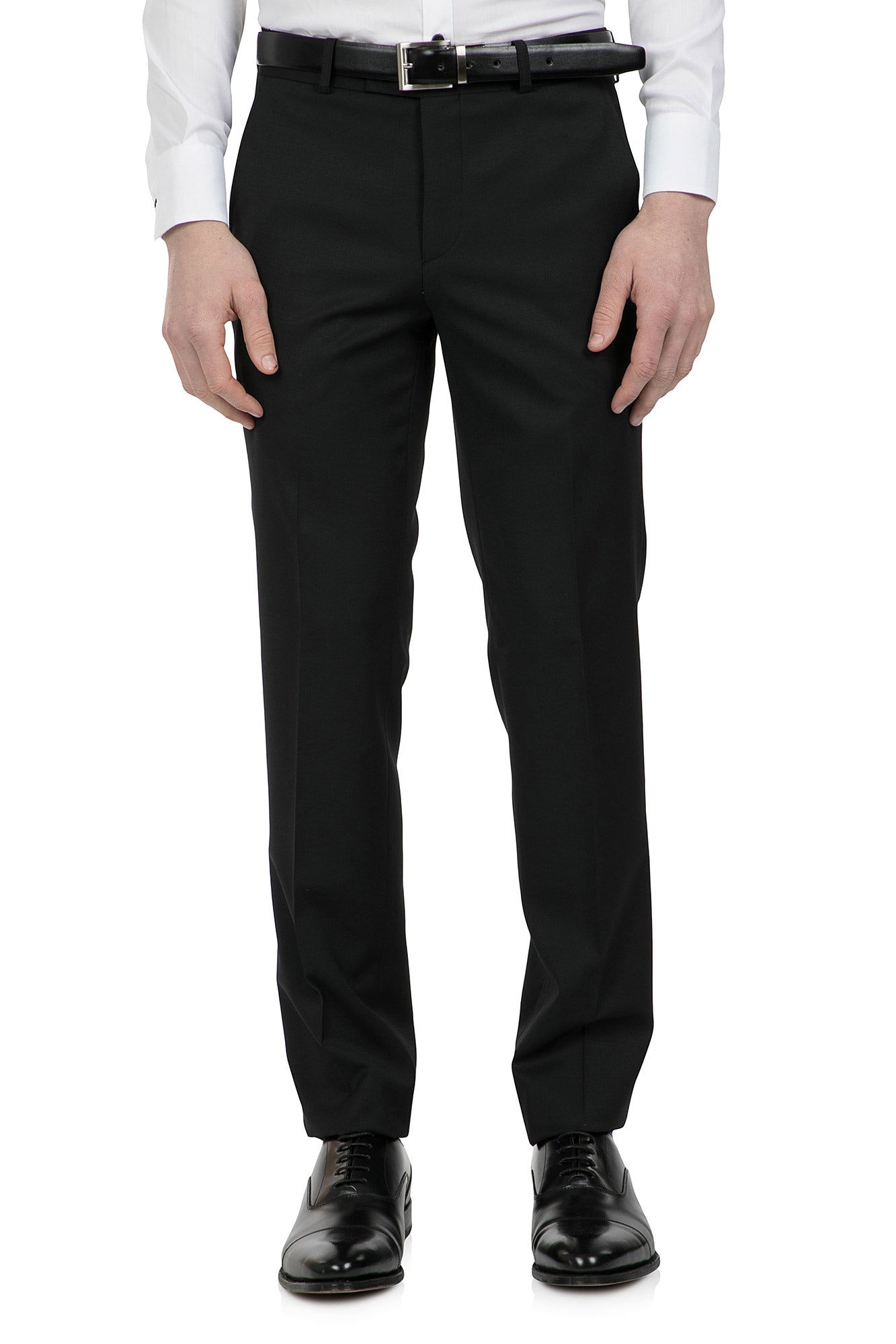 UBERSTONE SLIM FIT BLACK MALIK SUIT