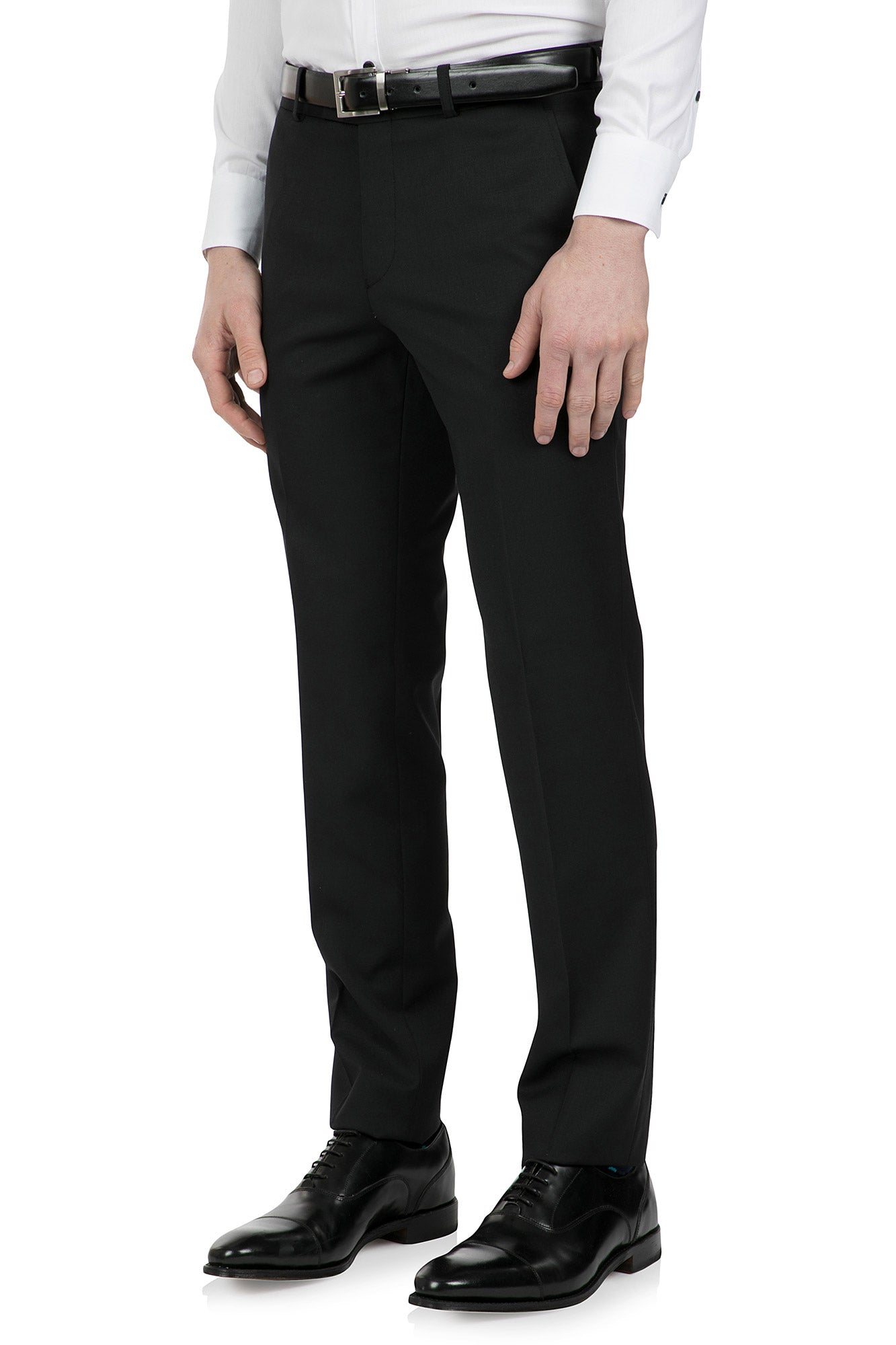 UBERSTONE SLIM FIT BLACK MALIK SUIT