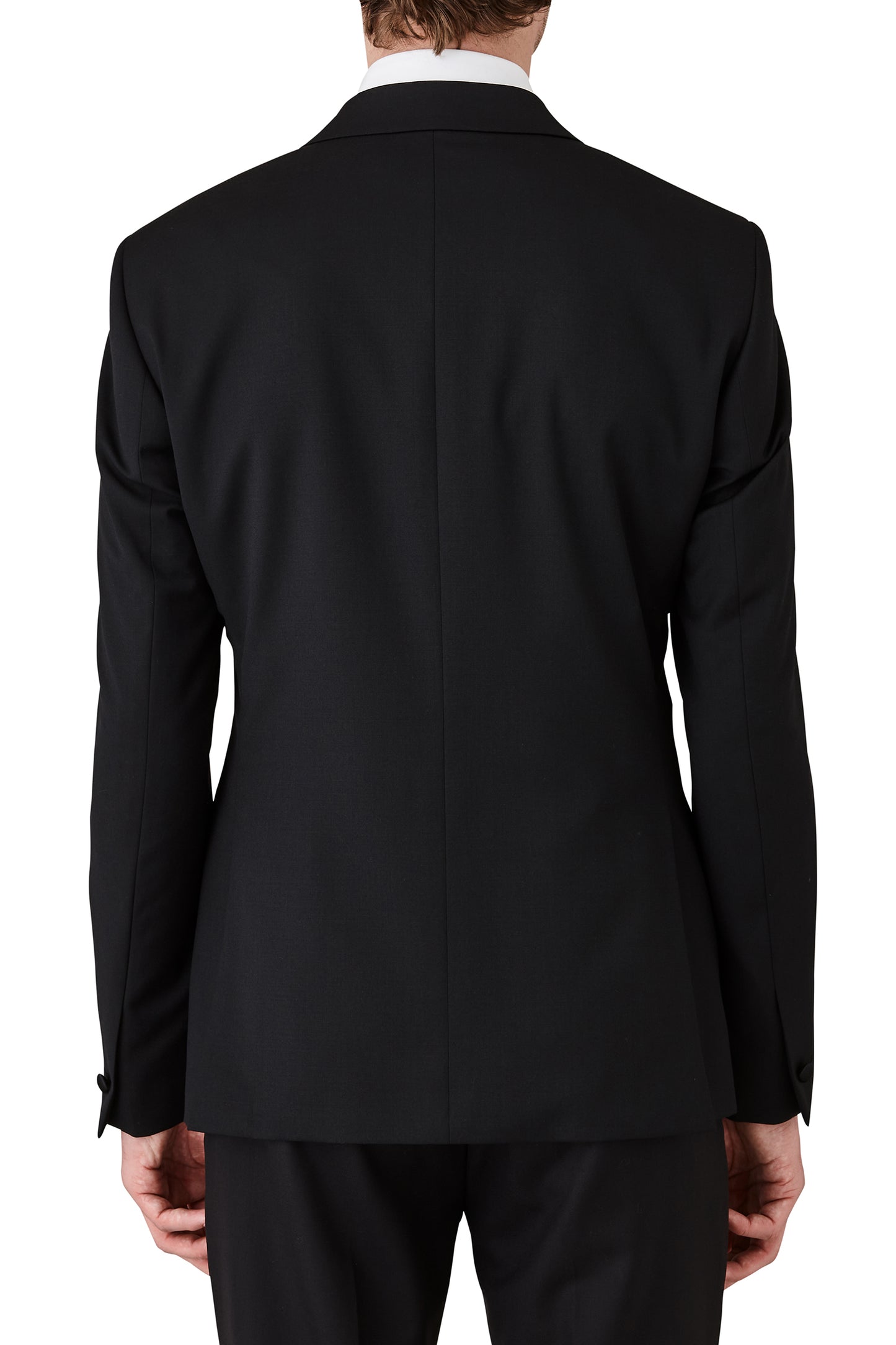 UBERSTONE SLIM FIT BLACK MALIK SUIT