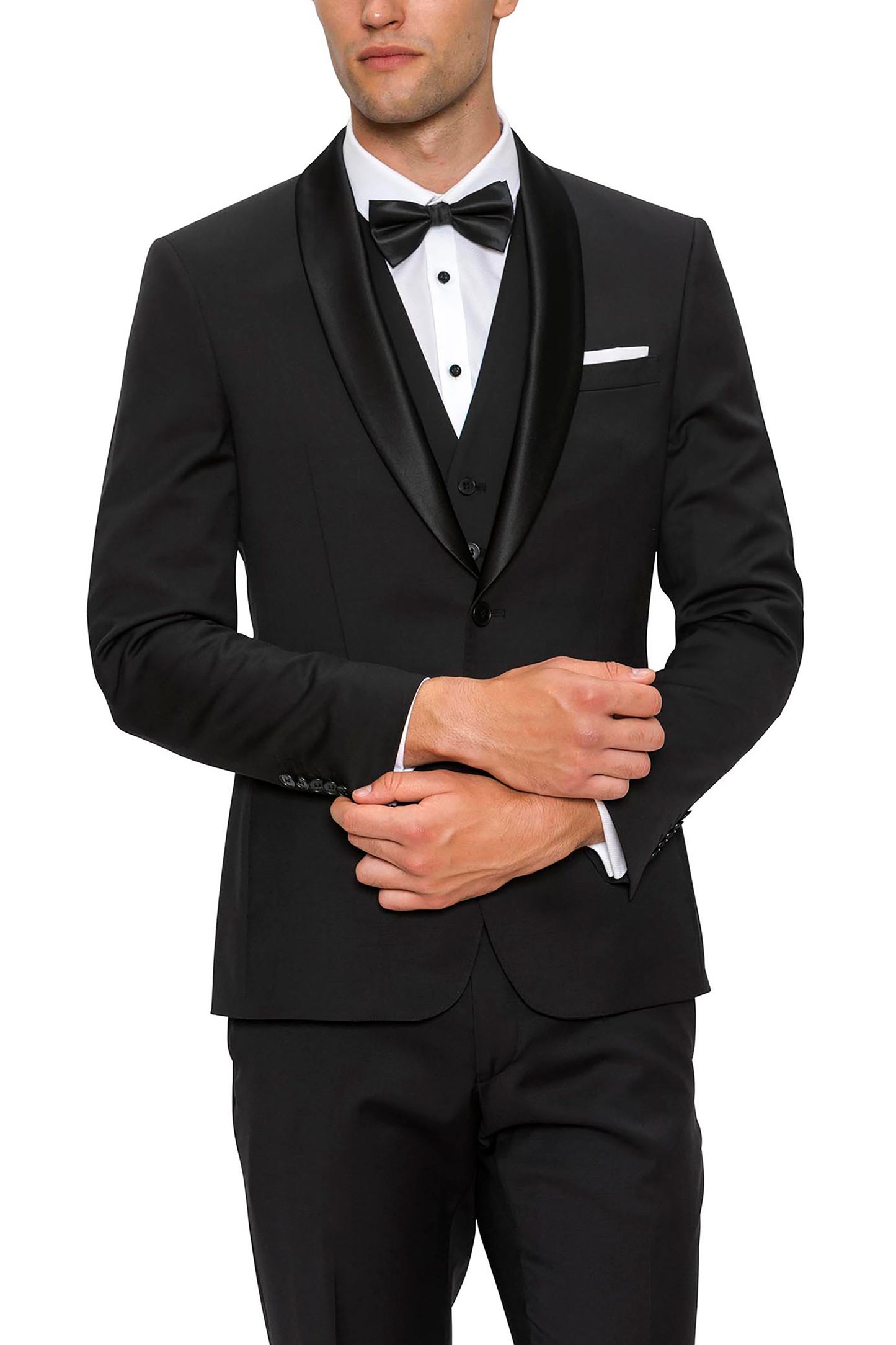 GIBSON SLIM FIT BLACK SPECTRE TUXEDO