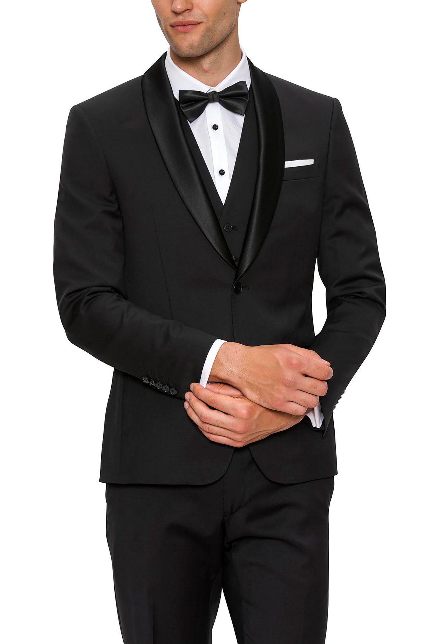 GIBSON SLIM FIT BLACK SPECTRE TUXEDO