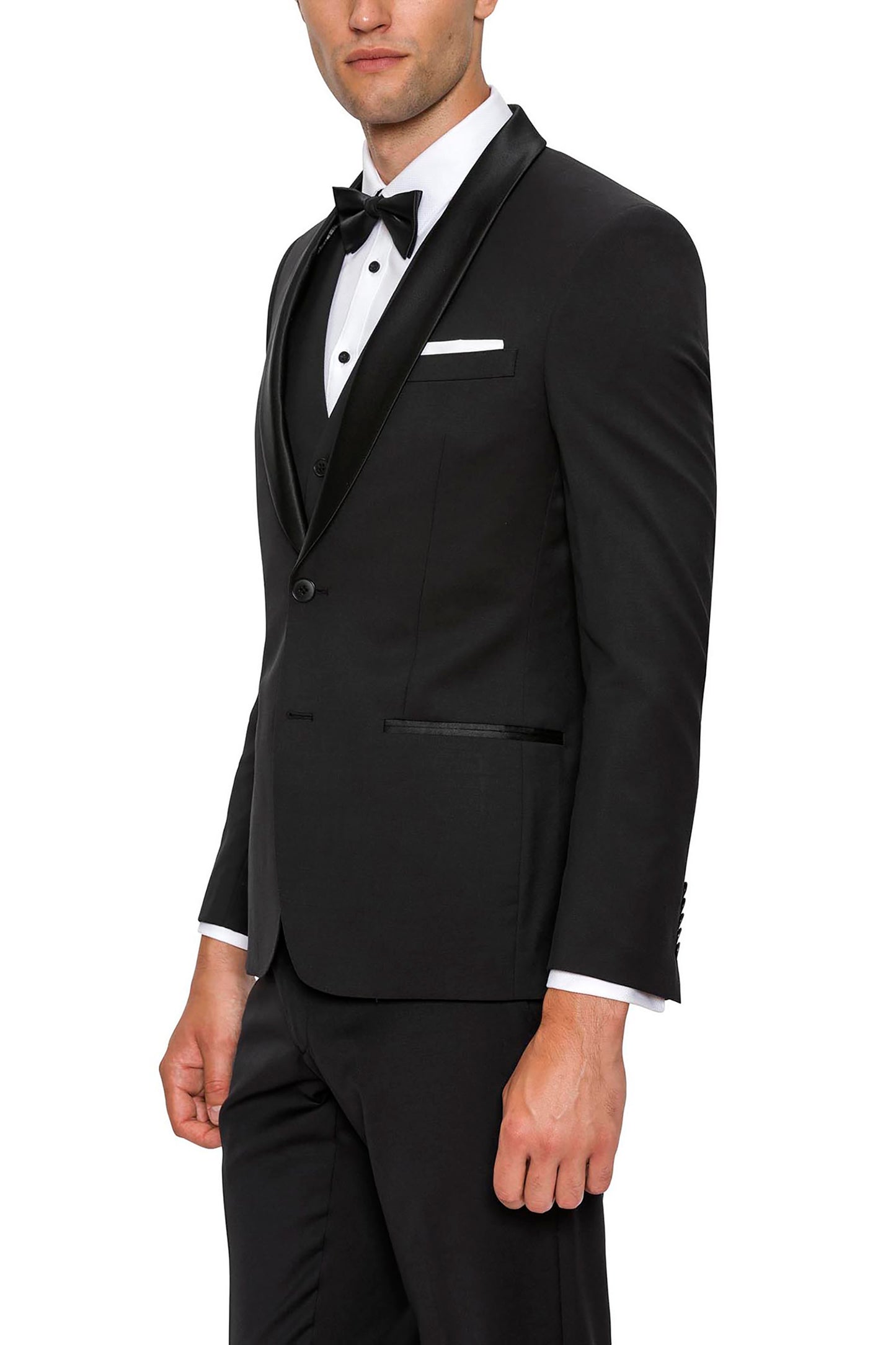GIBSON SLIM FIT BLACK SPECTRE TUXEDO