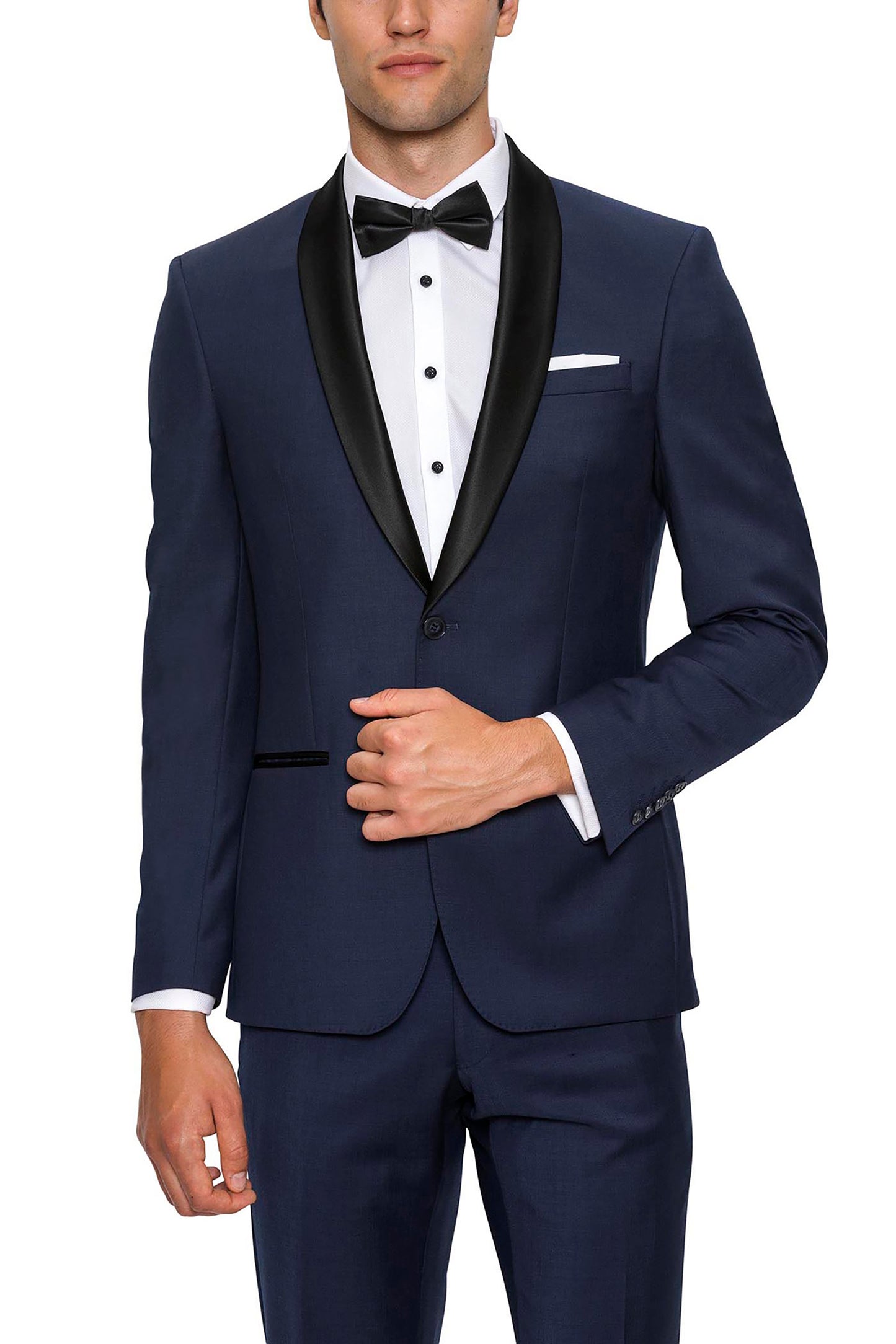 GIBSON SLIM FIT NAVY SPECTRE TUXEDO